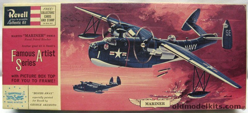 Revell 1/118 Martin PBM-5 Mariner - Famous Artist Series, H175-98 plastic model kit